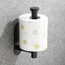 حامل معدني ذاتي اللصق لمناديل وفوط الحمام