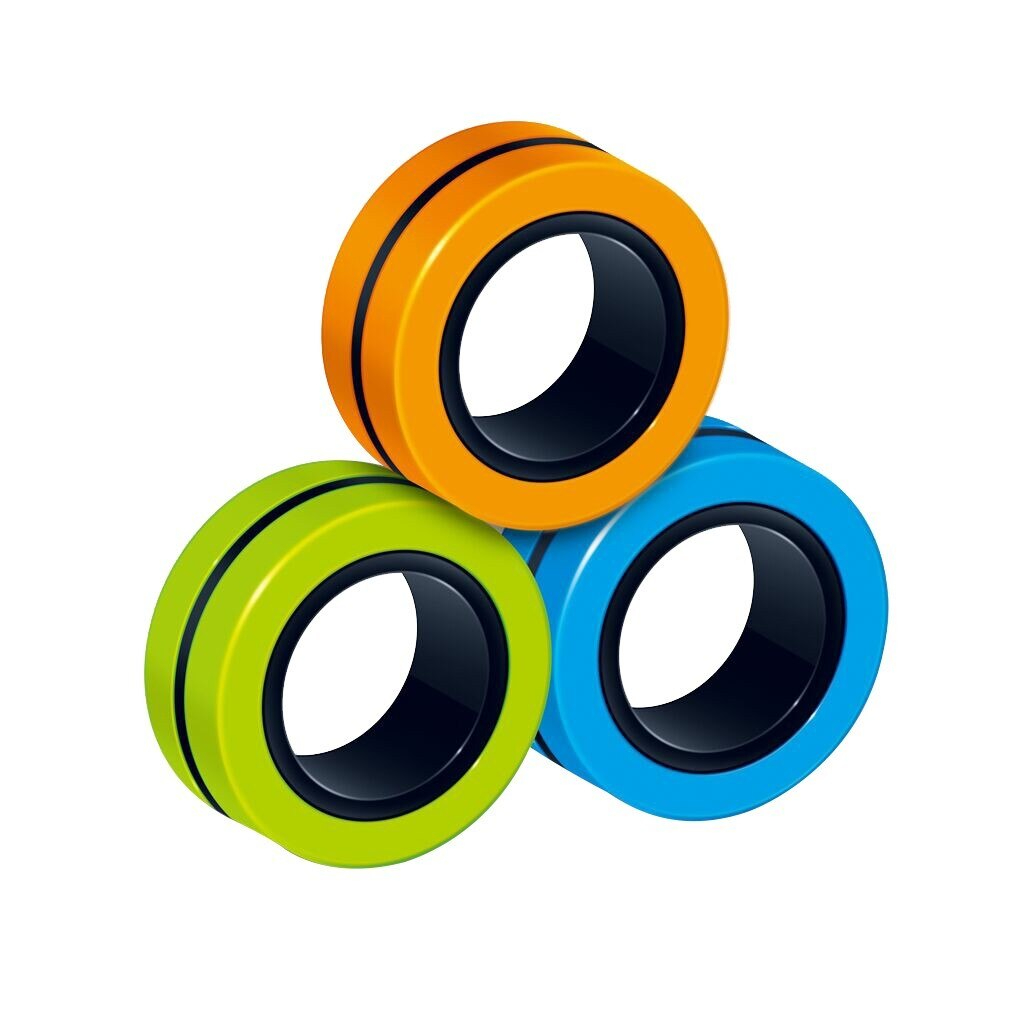 حلقات مغناطيسية ممتعه وتخفف من التوتر والإجهاد