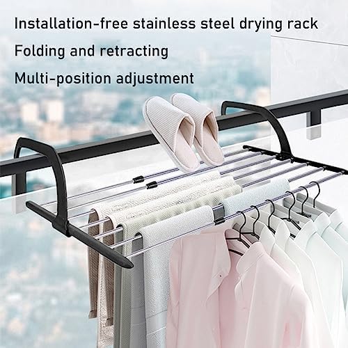 منشر الغسيل المتنقل قابل للتعليق على أي حافة للسفر والرحلات