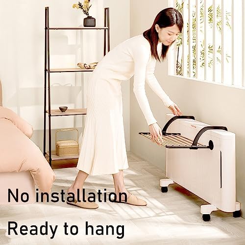 منشر الغسيل المتنقل قابل للتعليق على أي حافة للسفر والرحلات