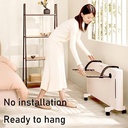 منشر الغسيل المتنقل قابل للتعليق على أي حافة للسفر والرحلات