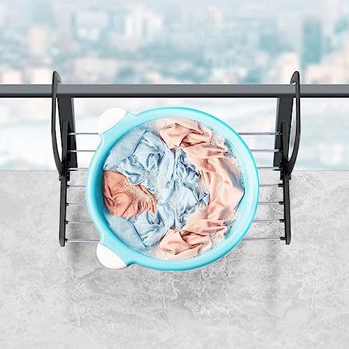 منشر الغسيل المتنقل قابل للتعليق على أي حافة للسفر والرحلات