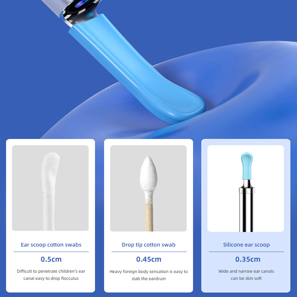 جهاز إزالة الشمع و الأوساخ من الأذن الذكي و المتطور المزود بكاميرا