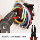 كماشة يدوية 5*1 برأس قابلة للتبديل بمقبض غير قابل للانزلاق