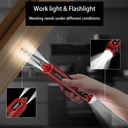 طقم مفك براغي كهربائي لاسلكي 41 قطعة بشاشة ليد – قابل للشحن