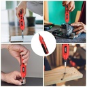 طقم مفك براغي كهربائي لاسلكي 41 قطعة بشاشة ليد – قابل للشحن