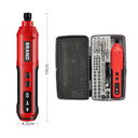 طقم مفك براغي كهربائي لاسلكي 41 قطعة بشاشة ليد – قابل للشحن