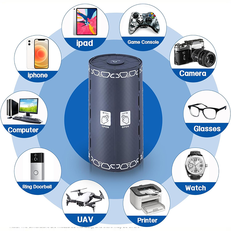 صندوق رؤوس مفكات متنوعة مضغوط غير قابل للميل  للورش واعمال الصيانة – 128 قطعة