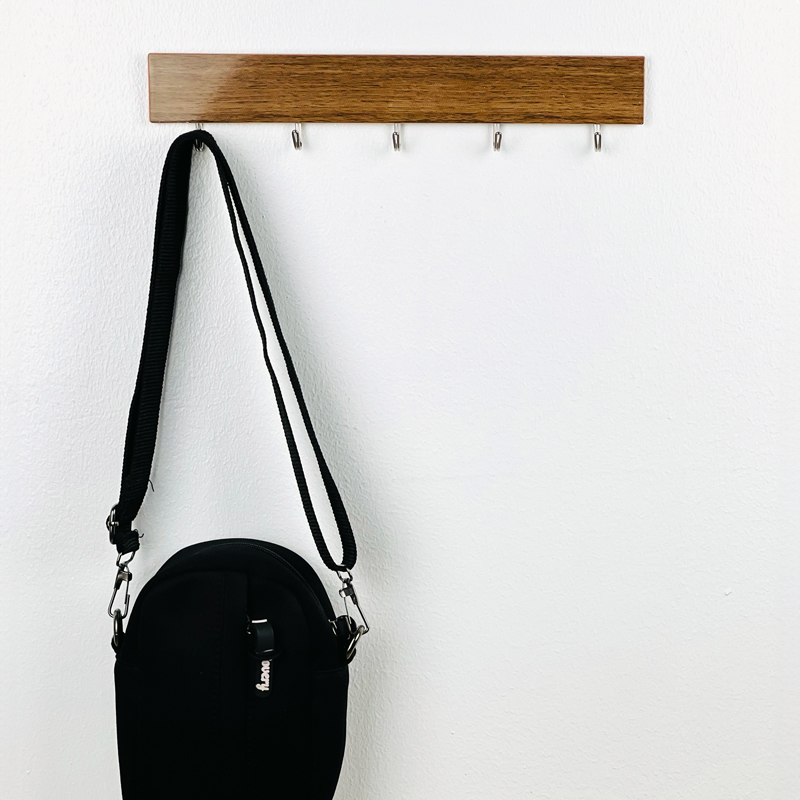 شماعة حوائط 5 هوك لتعليق الملابس أو ادوات المطبخ والحمام بلزق دبل فيس قوي