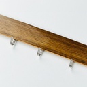 شماعة حوائط 5 هوك لتعليق الملابس أو ادوات المطبخ والحمام بلزق دبل فيس قوي