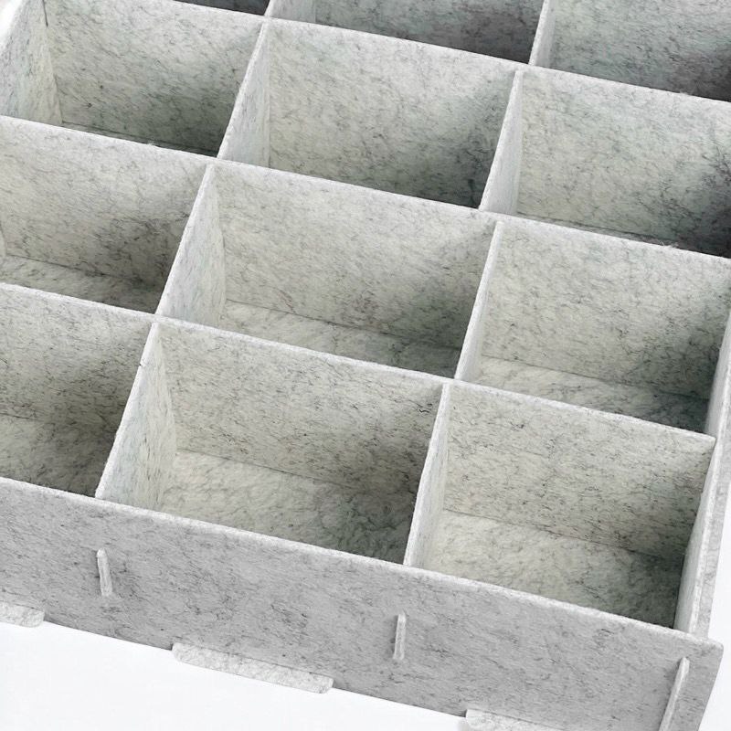 منظم شرابات وملابس داخلية 12 خانة قابل للفك والتركيب