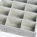 منظم شرابات وملابس داخلية 12 خانة قابل للفك والتركيب