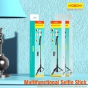 ترايبود دوار 360 بقاعدة ثلاثية وطول قابل للتعديل مع مقبض متحرك للتصوير البانورامي - 153 سم