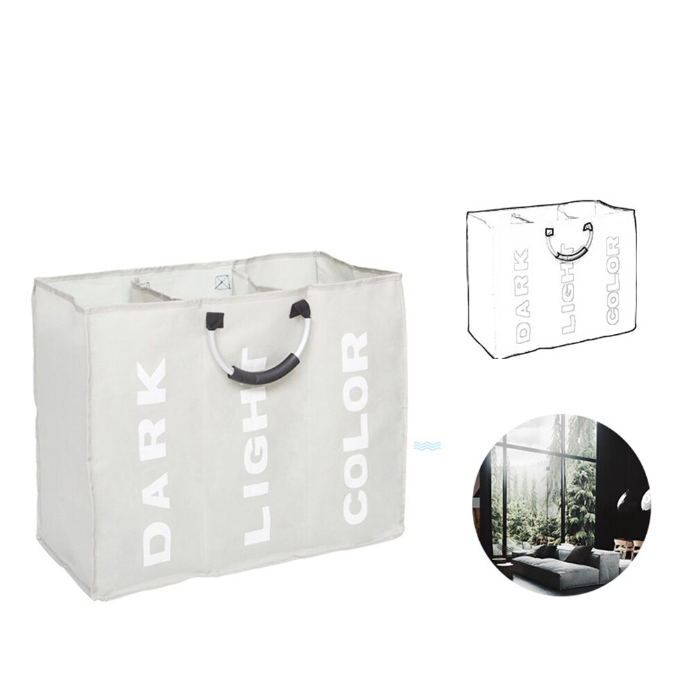 باسكت غسيل 3 خانه بيد