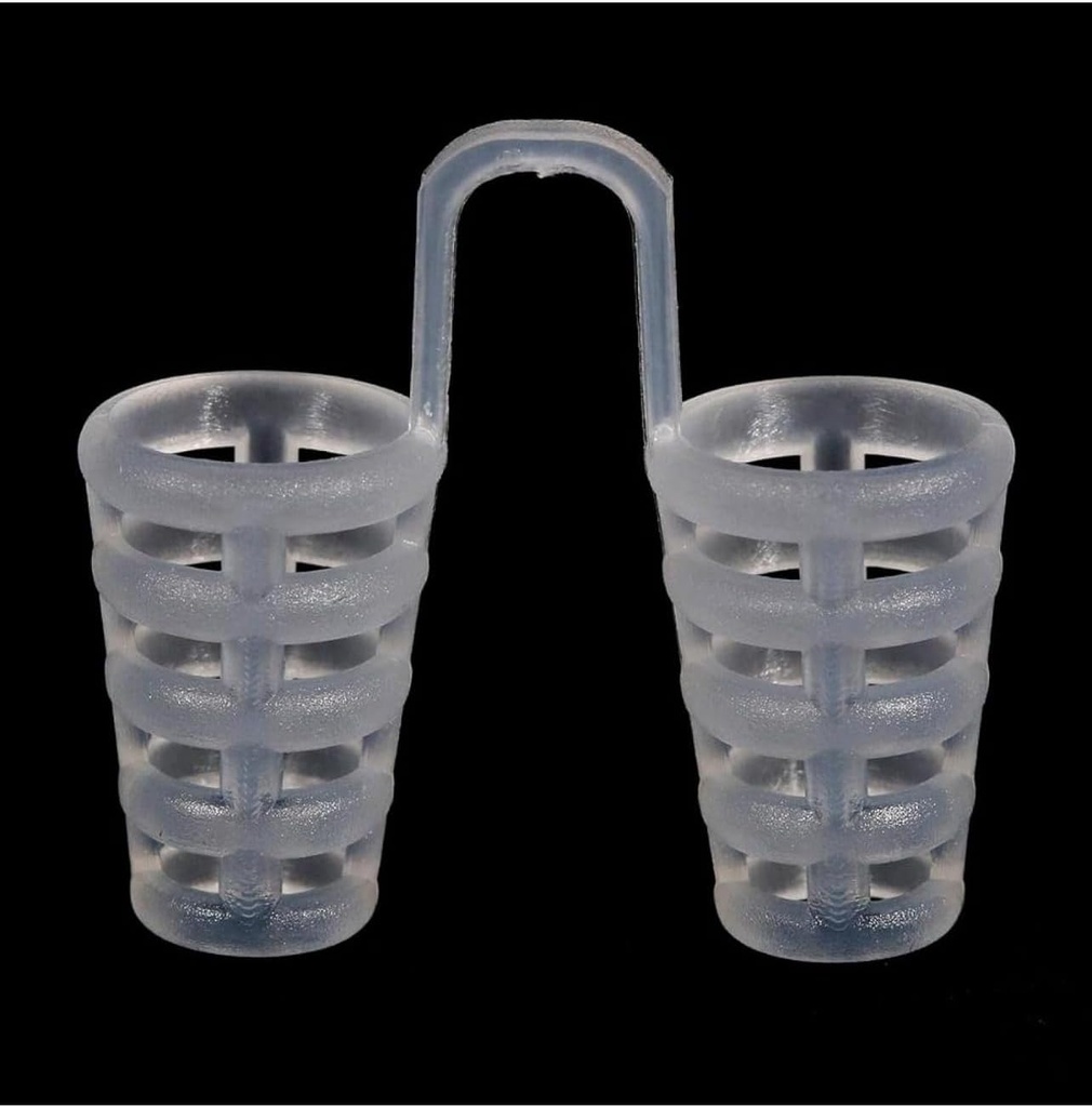 مانع شخير ميني لفتحات الانف لنوم هادئ وتنفس سلس