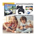 جهاز تحكم وتشغيل لاسلكي متكامل للالعاب مع اذرع بلاستيشن مزدوجة و كارت العاب 64 جيجا