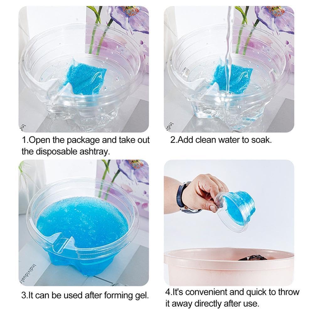 طفاية بلاستيك جل