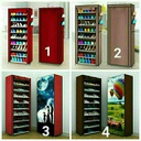 جزامة ١٠ دور مثالية لتنظيم الأحذية سهلة الفك والتركيب ومقاومة للتراب