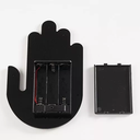 اشارة ليد ملونة شكل كف ب 3 اوضاع مختلفة مع ريموت للتحكم عن بعد لتزين السيارة