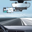 حامل مرايا دوار 360 تثبت علي المرايا الداخلية للسيارات لقيادة امنة