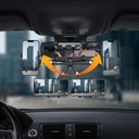 حامل مرايا دوار 360 تثبت علي المرايا الداخلية للسيارات لقيادة امنة