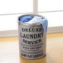 سلة ملابس متعددة الأستخدام قابلة للطي بإطار معدني قابل للفك والتركيب