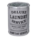 سلة ملابس متعددة الأستخدام قابلة للطي بإطار معدني قابل للفك والتركيب