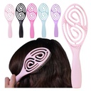 فرشة شعر لفك التشابك بدون الم وتدليك فروة الرأس مناسبة للرجال والنساء