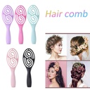 فرشة شعر لفك التشابك بدون الم وتدليك فروة الرأس مناسبة للرجال والنساء