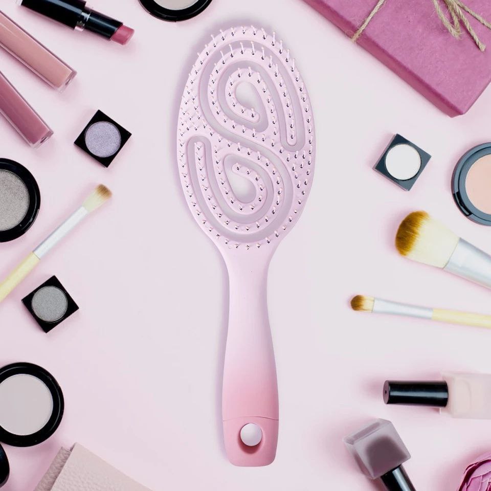 فرشة شعر لفك التشابك بدون الم وتدليك فروة الرأس مناسبة للرجال والنساء