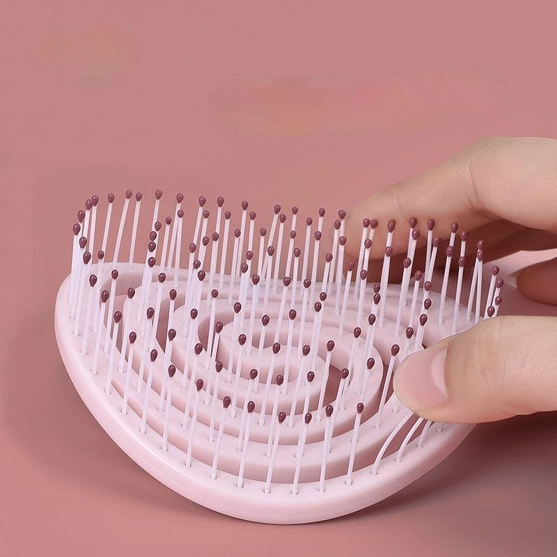 فرشة شعر لفك التشابك بدون الم وتدليك فروة الرأس مناسبة للرجال والنساء