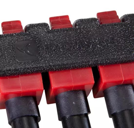 مشد رياضي 5 حبل متغير المقاومة لممارسة تمارين الذراع والصدر وتقوية العضلات في المنزل