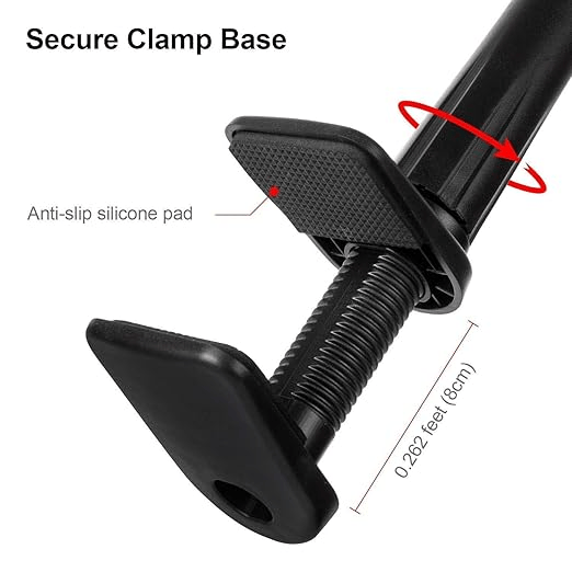 استاند وحامل للموبايل بذراع حلزوني مرن قابل للتعديل 360 درجة