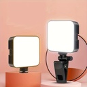 U80 Pro ريج لايت ميني بمشبك دوار واضاءة ار جي بي