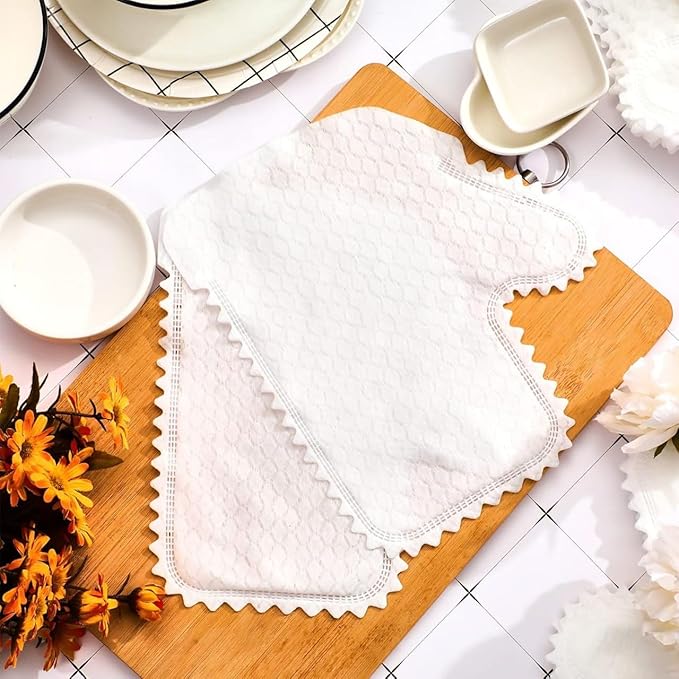 جوانتي قماش لتنظيف الاطباق و الاسطح لحمايه اليد من الميكروبات _ 10 قطع