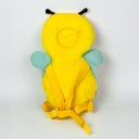 مخدة أمان خلفية  علي شكل نحلة لحماية رأس الأطفال من الصدمات  بحزام قابل للتعديل