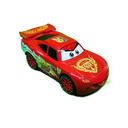 سيارة سباق ميني مجسمة للأطفال مضيئة مع موسيقي تصميم برق ماكوين