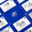 لعبة افلام بدون كلام مع احكام للعب الجماعي - 55 كارت