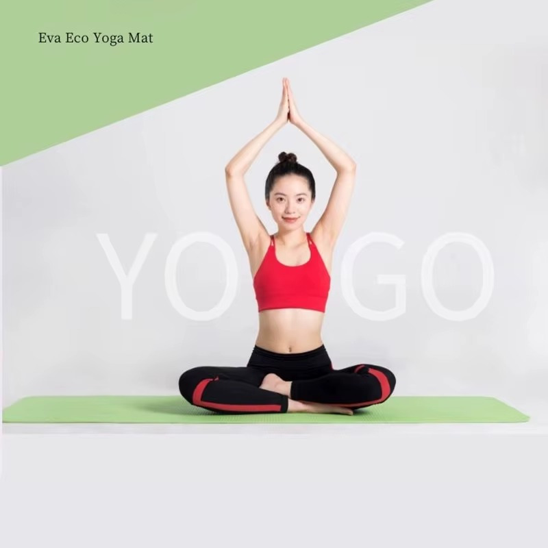 سجادة تمارين اليوجا واللياقة البدنية غير قابلة للانزلاق _ مقاس  183 * 61 سم