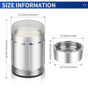 وصلة حنفية ليد ب 3 الوان مختلفة متغيرة علي حسب درجة حرارة المياة