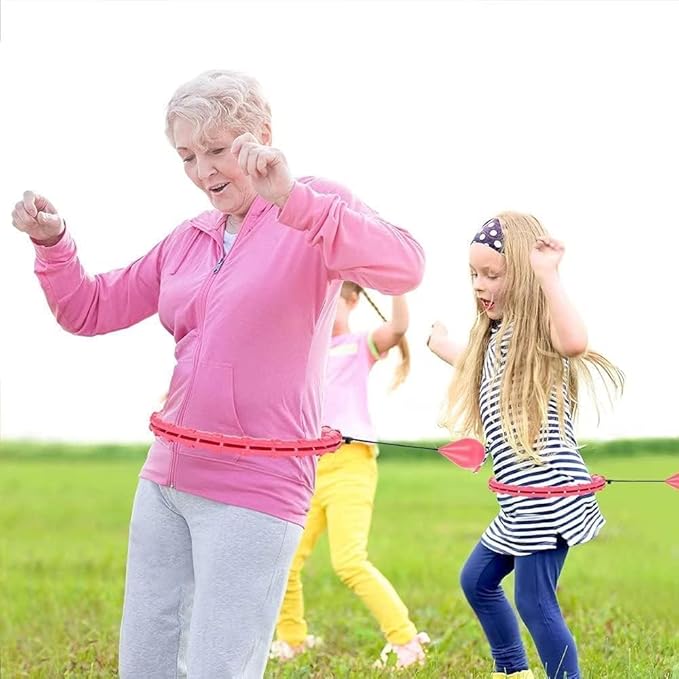 هولا هوب الإصدار الثاني قابل لتعديل المقاس للمساعدة علي التخسيس وحرق الدهون