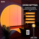 كشاف الشمس مرن لسهولة التحكم للتصوير وإضفاء اجواء رومانسية بالوان مختلفة