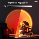 كشاف الشمس مرن لسهولة التحكم للتصوير وإضفاء اجواء رومانسية بالوان مختلفة