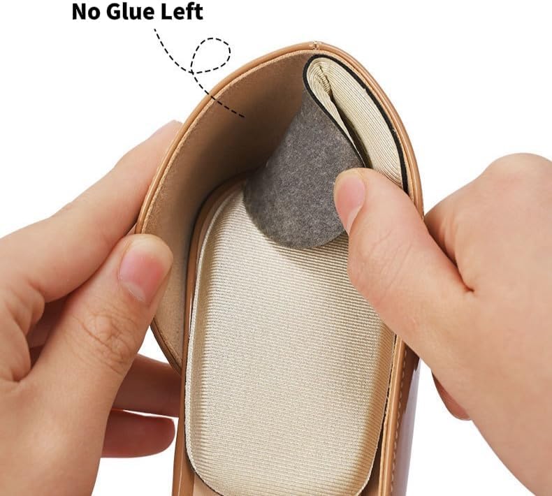 بطانة حذاء داخلية لراحة القدم والحماية من الجروح  ذاتية لاصق - قطعتين