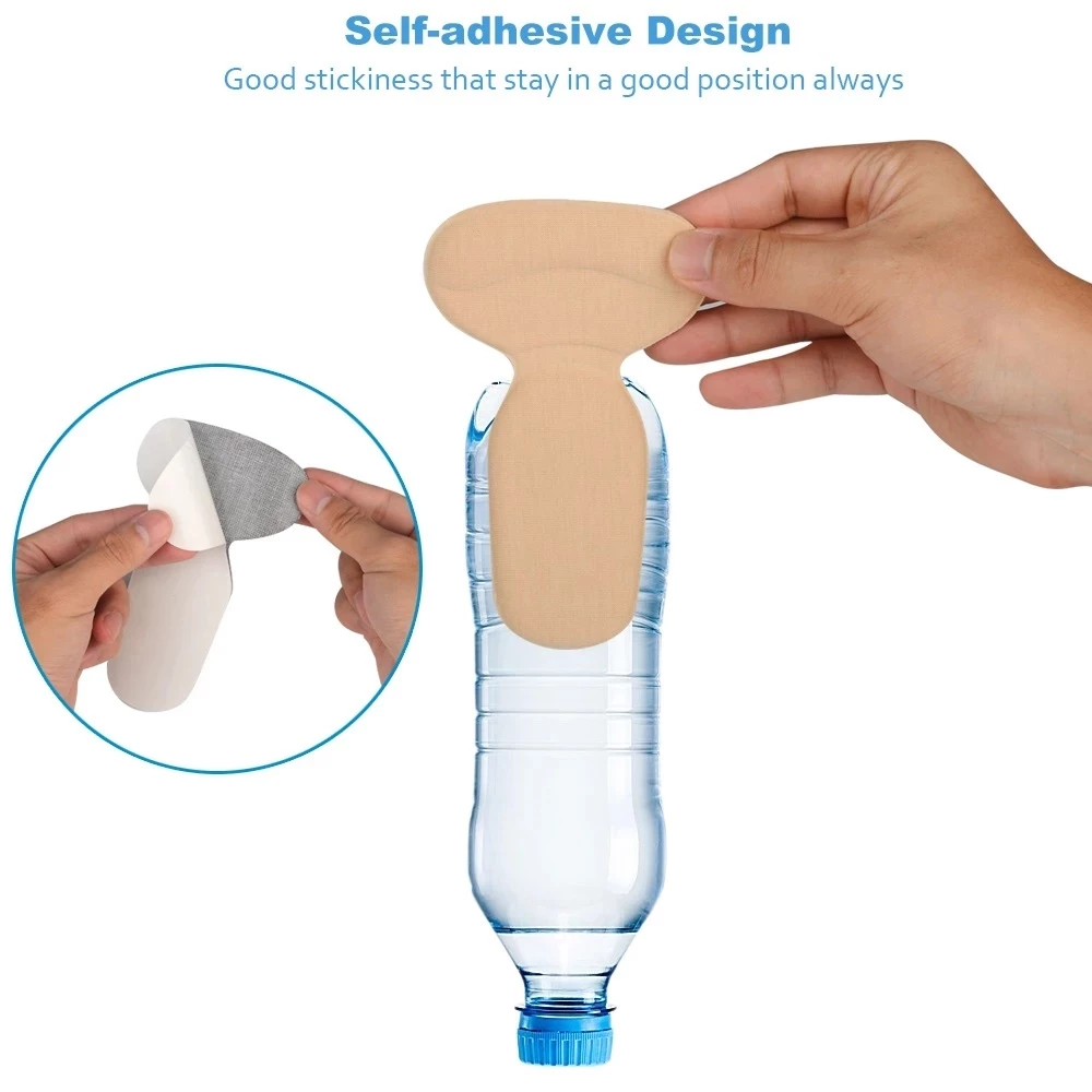 بطانة حذاء داخلية لراحة القدم والحماية من الجروح  ذاتية لاصق - قطعتين