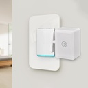 جهاز تحكم عن بعد لفتح وغلق مفتاح النور تاتش يعمل حتي 30 متر مع ريموت كنترول - قابل للشحن