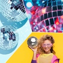 ورق حائط زجاج لاصق لتزيين الحوائط20 *20 سم