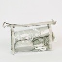 طقم شاور محمول 4 قطع مع شنطة شفافة للسفر والجيم