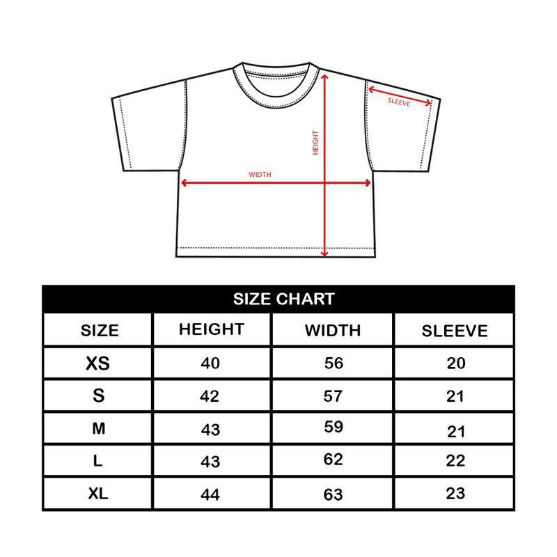 Be You كروب توب اوفر سايز باللون الابيض