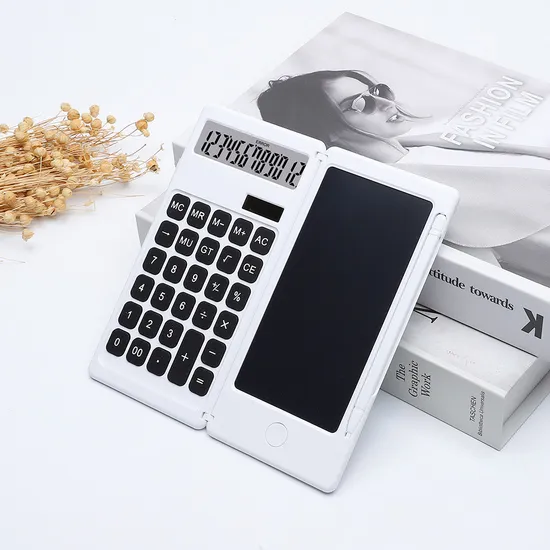 الة حاسبة وسبورة